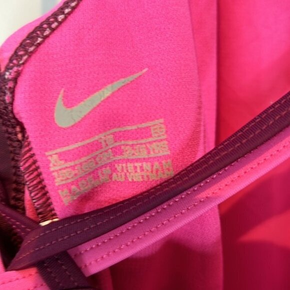 Nike Multicolor Glitch Spiderback One-Piece Swimsuits Girl's Kids Size XL - Picture 5 of 7